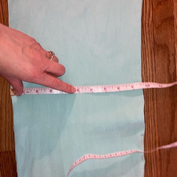 Magazine Blue Ribbed Sleeveless Bodycon Maxi Dress - Picture 8 of 9